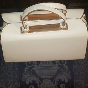 Nila Anthony Cream handbag